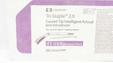 Covidien SIG45CTAMT Tri-Staple 2.0 Curved Tip Intelligent Reload&Introducer (x)